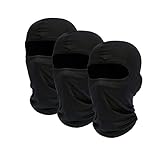 NITAIUN 3 Pcs Cagoule Masque Visage Multifonction pour