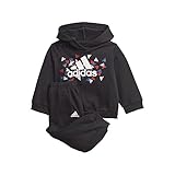 adidas Mixte bébé I Bos Gra Jog Baby set, Top:black/White