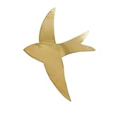 Homemaison Hirondelle Déco murale en laiton – Oiseaux