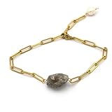 Miracles Minéraux Bracelet en acier inoxydable plaqué