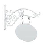 Relaxdays Enseigne Murale en Fonte de Fer, Design nostalgique,