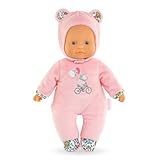 Corolle - Mon Doudou, Pti'Cœur Ours Rose, Poupon, 30cm,