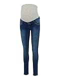 Mamalicious Femme Mllola Slim Blue Jeans Noos B. Pantalons