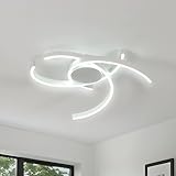 Comely Plafonnier LED Moderne 45W 6500K, Lustre Suspension