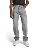 G-STAR RAW Type 49 Relaxed Straight Jeans, Gris (Faded