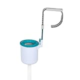 Skimmer avec accroche pour piscine hors sol, Vert/blanc