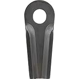 Couteau bombé pour falcieuses rotatives, 130 x 50 x