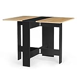 IDMarket - Table Console Pliable EDI 2-4 Personnes