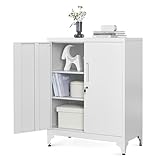 SONGMICS Caisson de Bureau, Placard Polyvalent, Armoire