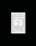 MY CUTE BIRDS NESTLE: coloring book for kids age 3-8