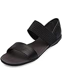Camper Right Nina-21735, Sandales Femme, Noir, 40 EU