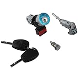 YAOPEI Kit Neiman Antivol de Direction + Serrure Porte