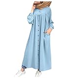 Ni_ka Robe Vintage Grande Taille Ample Chic Jupe Longue