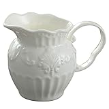 TAMUME Pot à Lait en Porcelaine Avec Motif en Relief,