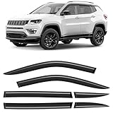 CLIM ART Adhésif Déflecteurs Voiture Compatible avec