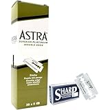 100 lames Astra Platinum et 5 Sharp Titanium