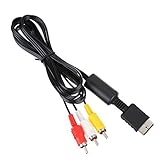 1,8 Mètre Câble Composite AV à RCA pour Sony Playstation