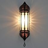 Lampe orientale murale de style marocain artisanat