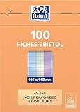 BOITE 100 FICHES BRISTOL