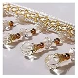 GIVBRO Perles de cristal à franges à suspendre - Rubans