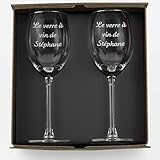 KDO MAGIC - Coffret 2 verres à vin personnalisé - Gravé