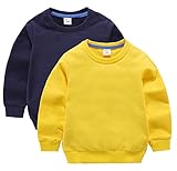 DCUTERQ Bébé Garçons Enfants Manches Longues Coton