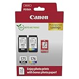 Canon PG-575 / CL-576 Lot de 2 Cartouches d'encre Authentiques