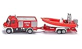 siku 1636, Unimog de Pompiers avec Bateau, E: 1:87,