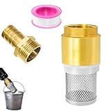 SRJQXH Clapet Anti Retour, 1" Vanne Non Retour Pompe,