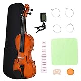 HOMCOM Violon 4/4 pleine grandeur avec étui, accordeur,