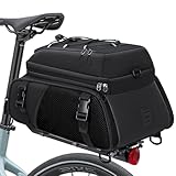 RAINSMORE 3 en 1 Sacoche Velo Porte Bagage Arriere