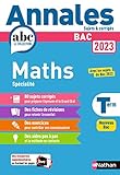 Annales ABC du BAC 2023 - Maths Tle - Sujets et corrigés