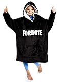 Fortnite Sweat Plaid Capuche Extra Large, Pull Enfant
