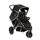 hauck Freerider Poussette Double 3 Roues pour 2 Enfants