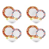 Excelsa Oriental Spring Service de vaisselle 12 pièces,