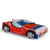 KOBI Lit de Voiture pour Enfant | Spider Car | 70 x