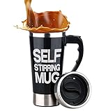 Mengshen Café Agitation Tasse de mélange Self Stirring