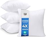 Utopia Bedding Lot de 4 Coussins de Rembourrage de