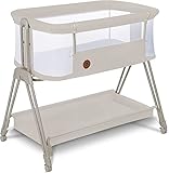 LIONELO Luna, lit Bebe indépendant, cododo avec Matelas,