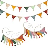 Guirlande de Fanions, Jisrcha 2 Pcs Banderole pour