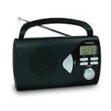 MOOOV 477205 Radio Portable à Pile FM/AM, Tuner Affichage