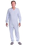 FERRUCCI COMFORT Pyjama Sanitaire Grenouillères à Manches