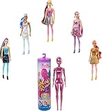 Barbie Color Reveal poupée avec 7 éléments mystère,