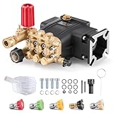 VEVOR Pompe de nettoyeur haute pression, piston triplex