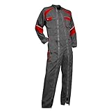 LMA 401221 LUZERNE Combinaison Double Fermeture, Gris/Rouge,