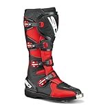 SIDI BOTTES AGUEDA ROUGE NOIR 45