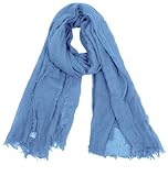 Van Der Rich ® - Foulard Echarpe Froissé Cache Cou