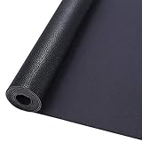AOUXSEEM Rouleau en similicuir noir 30 cm x 132 cm