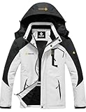 GEMYSE Veste de Ski pour Homme Impermeable Coupe-vent