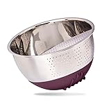 Reishunger Cuvette à riz en acier inoxydable (aubergine)
